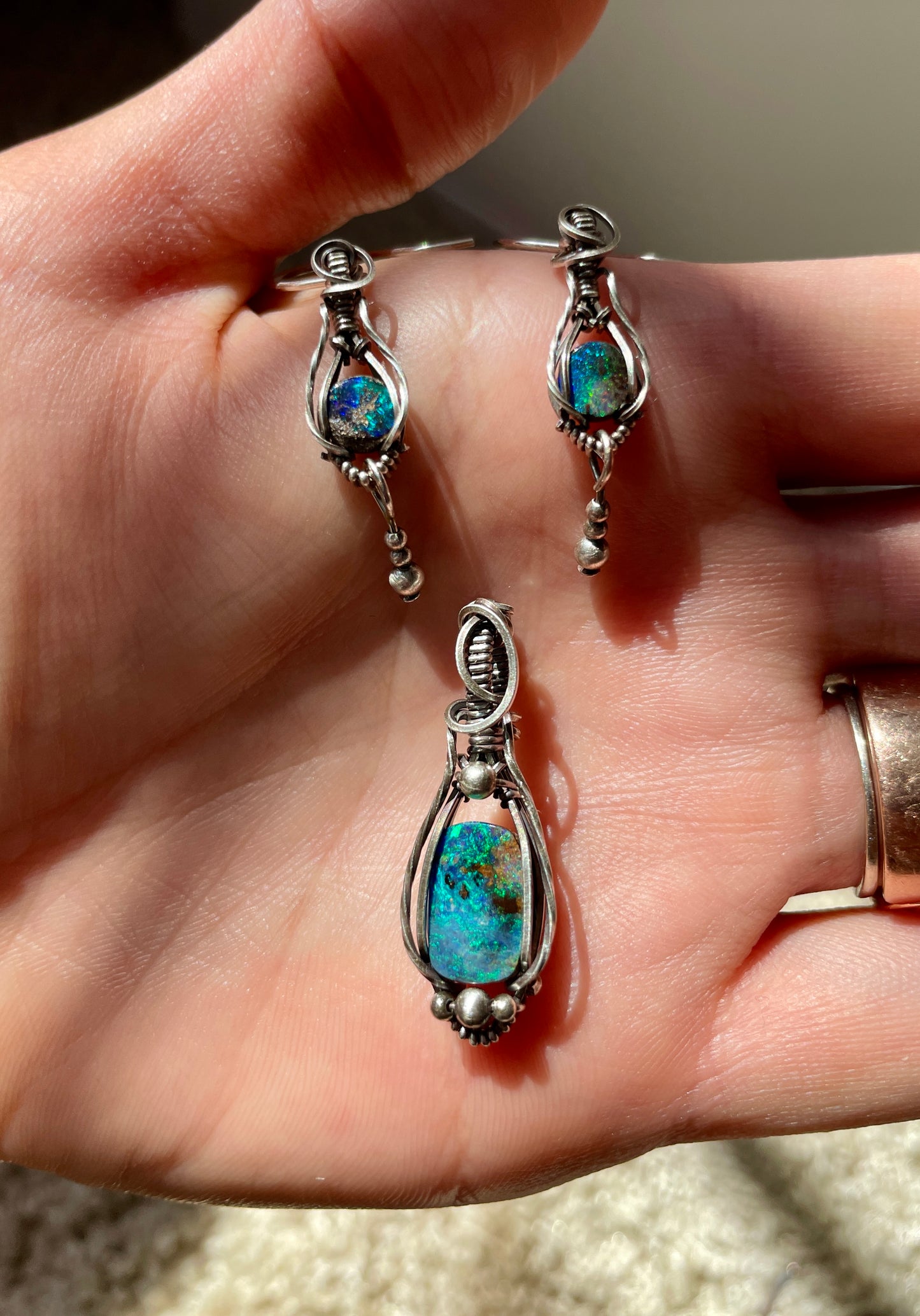 Heirloom Opal Set: Australian Opal