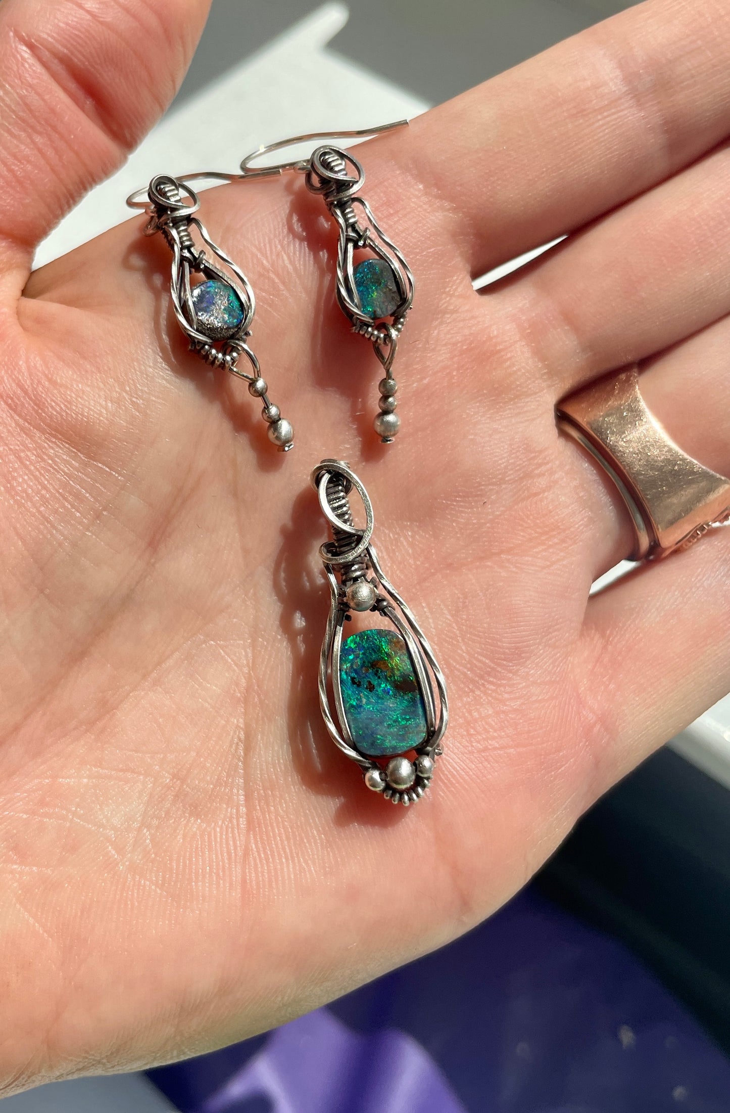 Heirloom Opal Set: Australian Opal