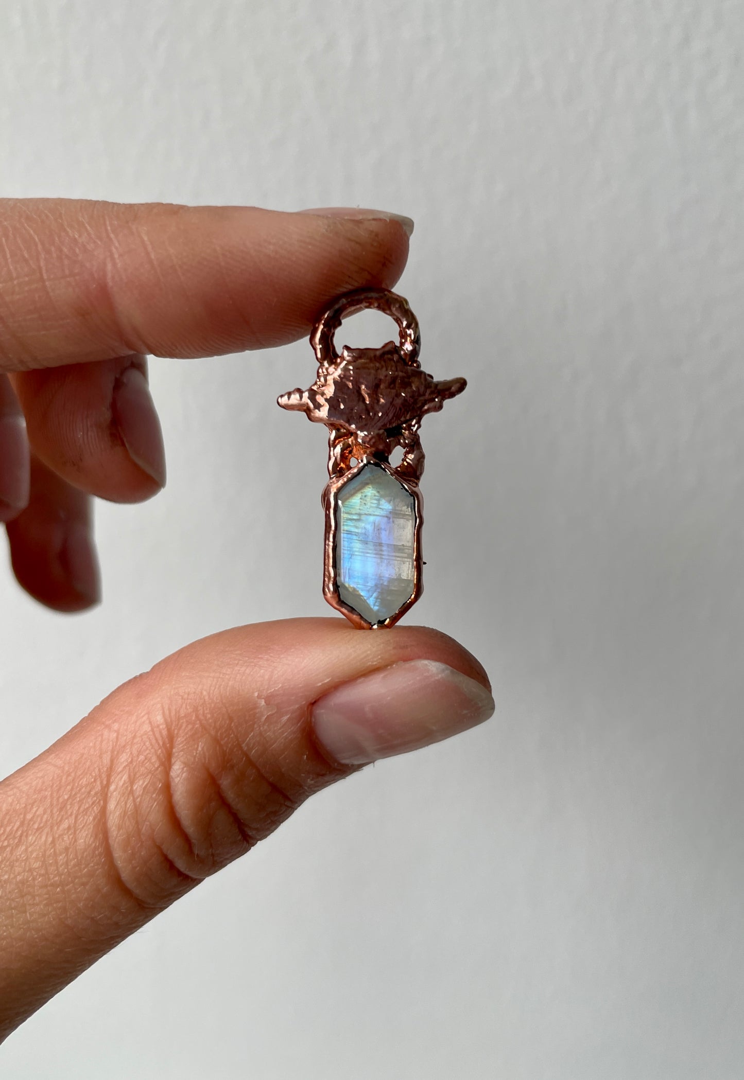 Real Spiny Orb Weaver Spiders: Moonstone, Sunstone, & Garnet