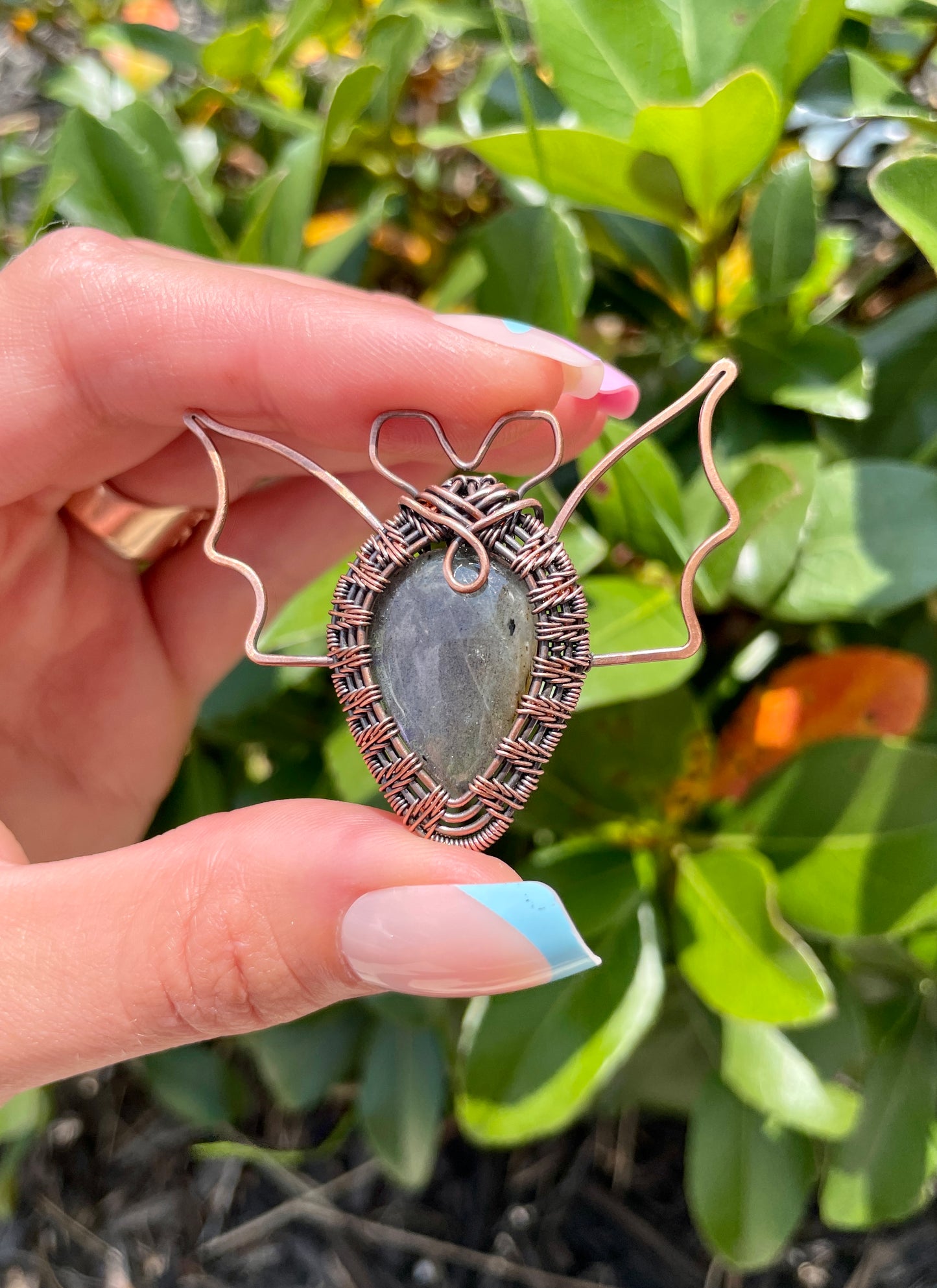 Labradorite Bat
