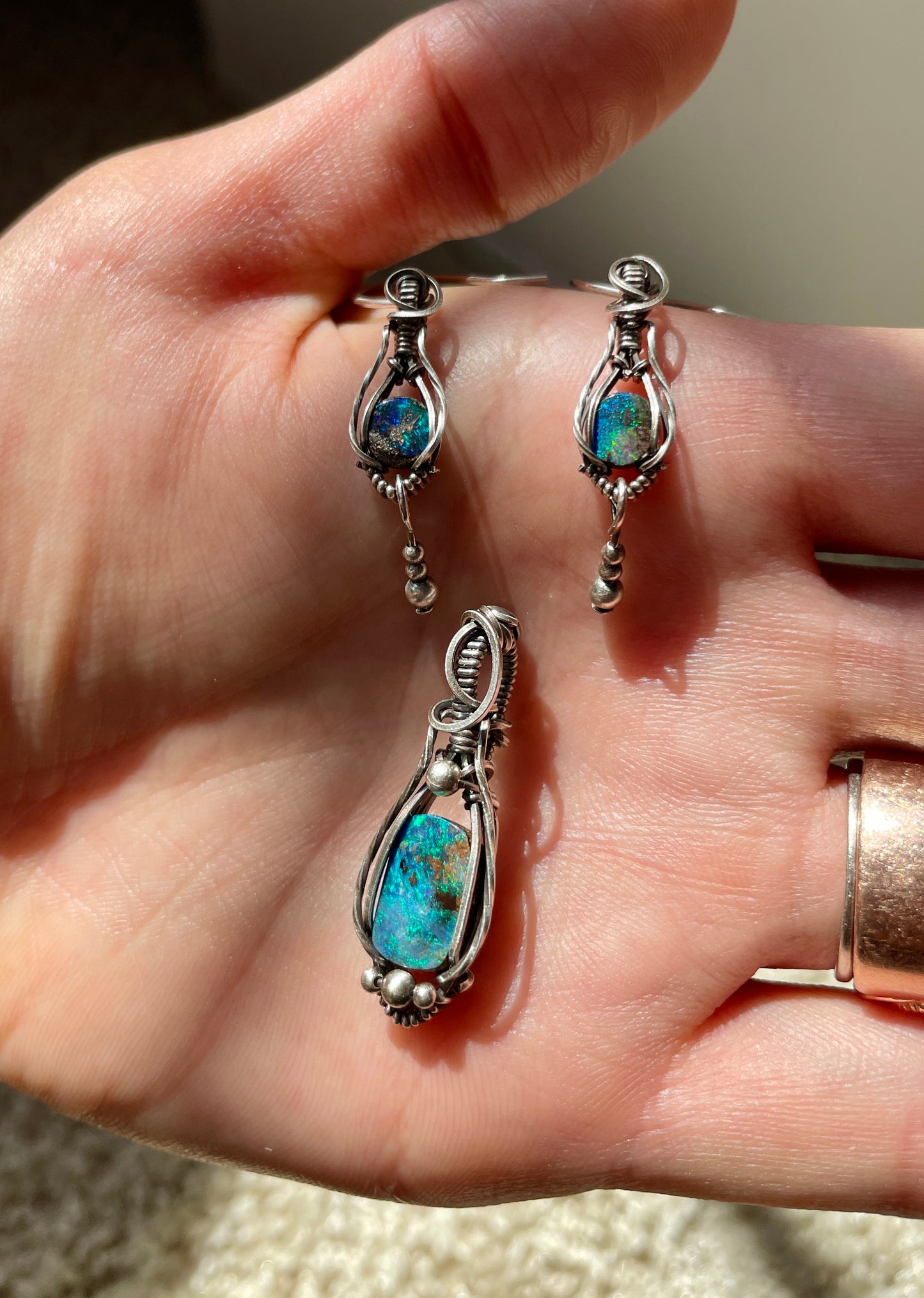 Heirloom Opal Set: Australian Opal