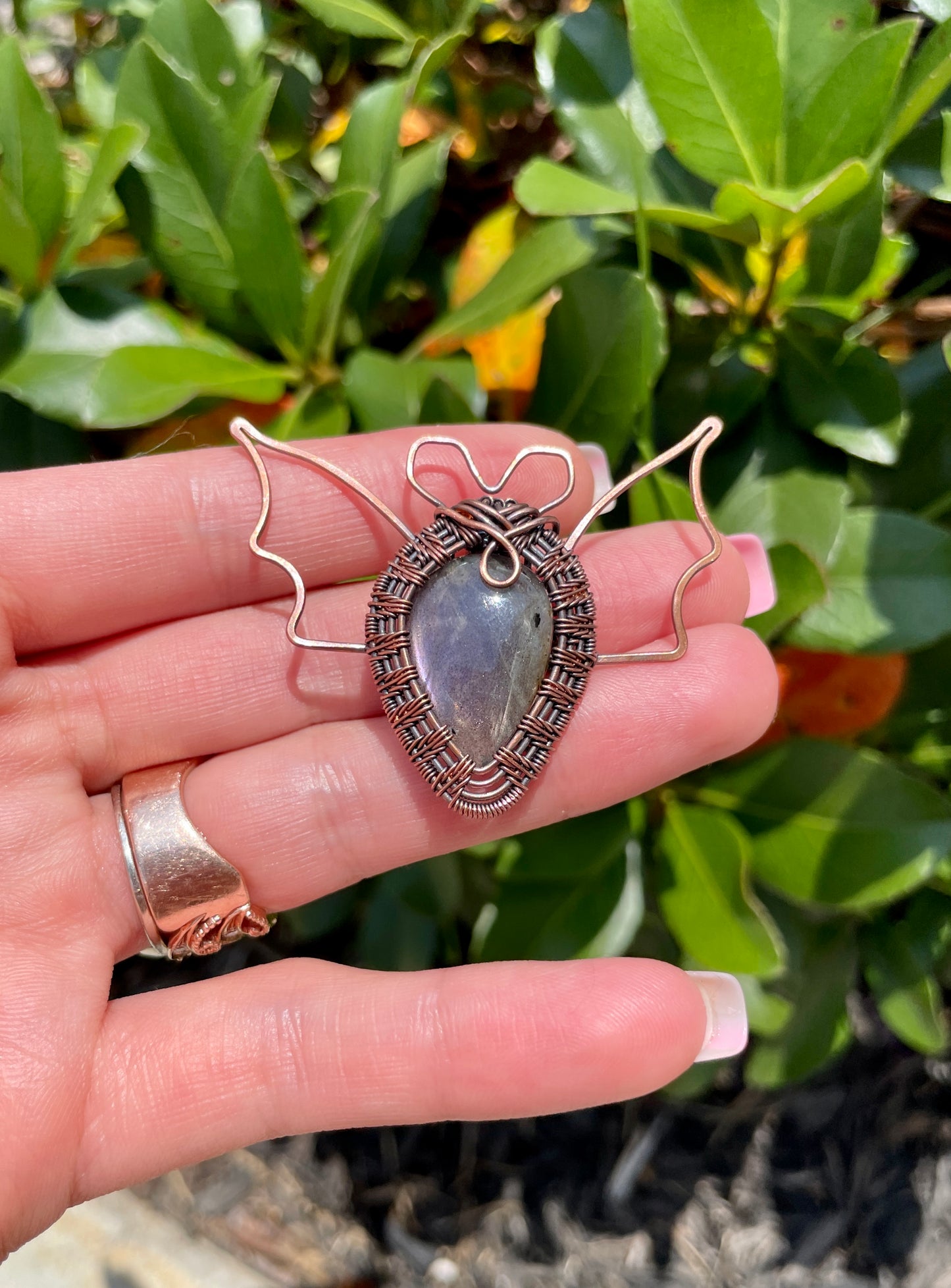 Labradorite Bat