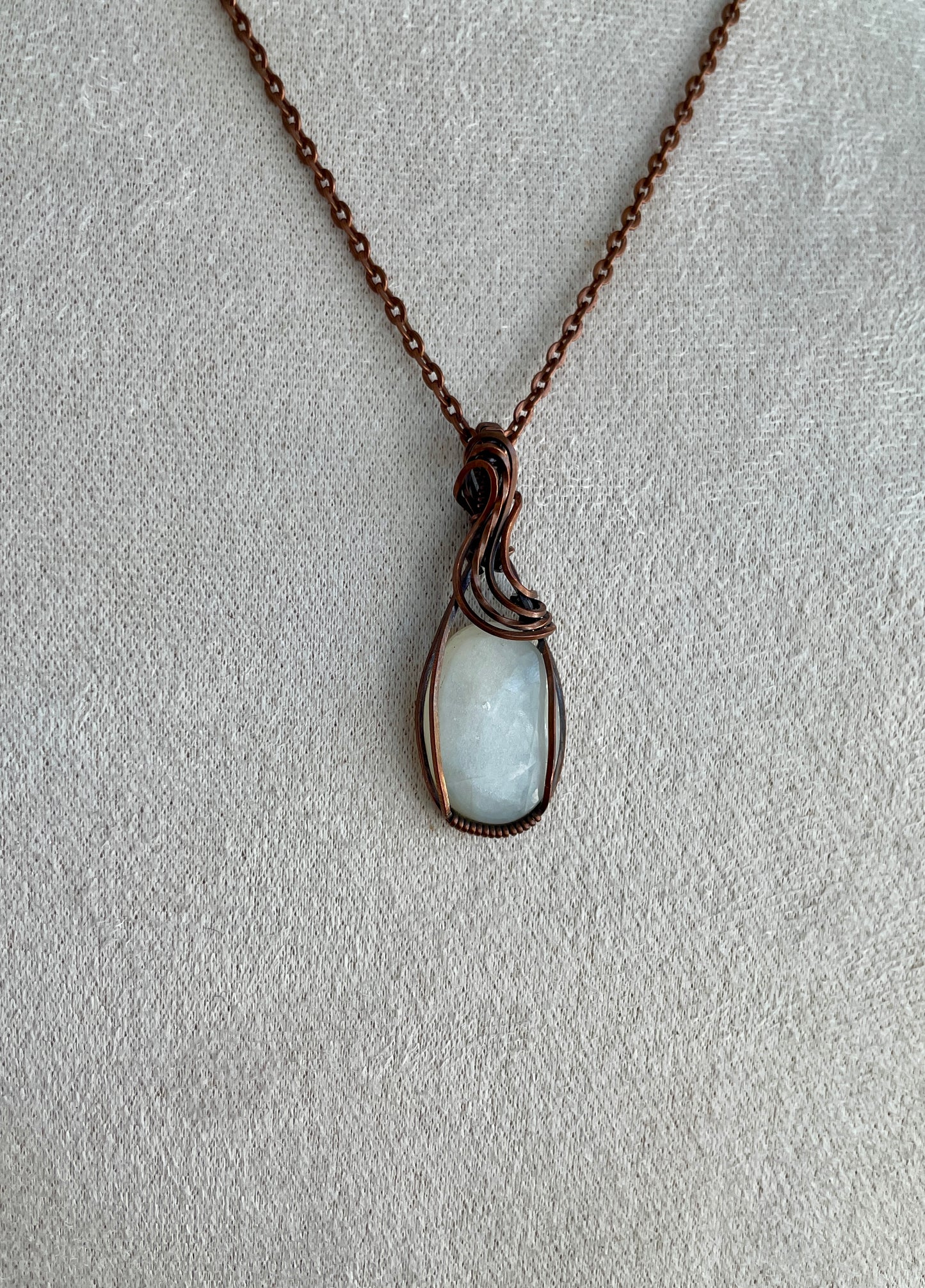 Silver Moonstone Pendant