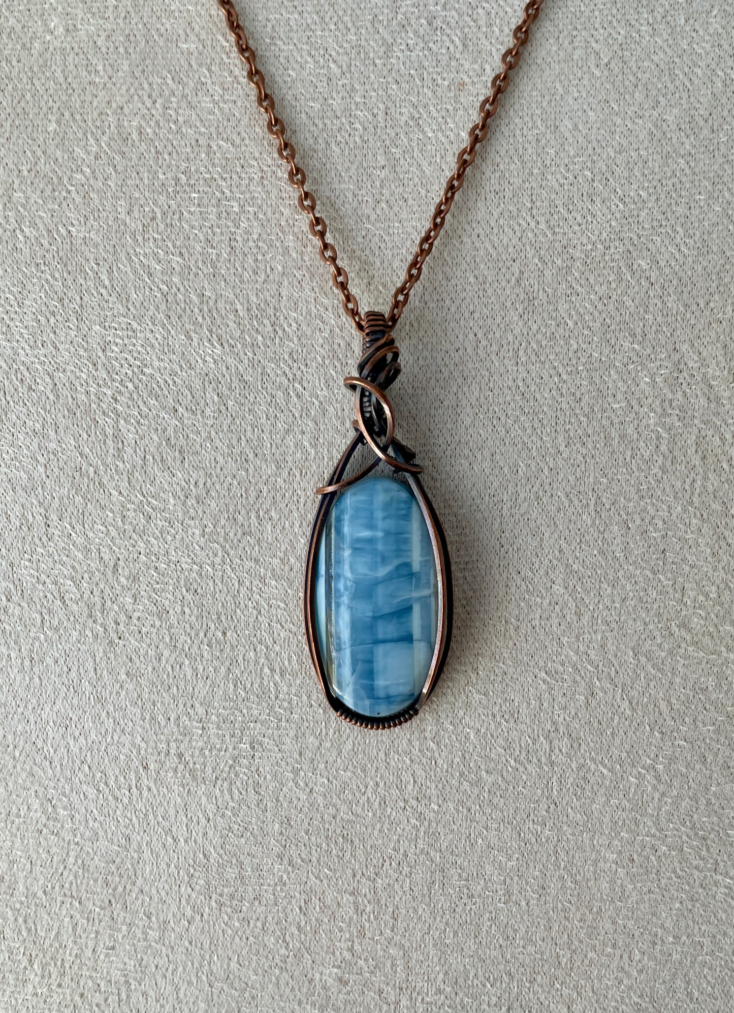 Owyhee Blue Opal Pendant