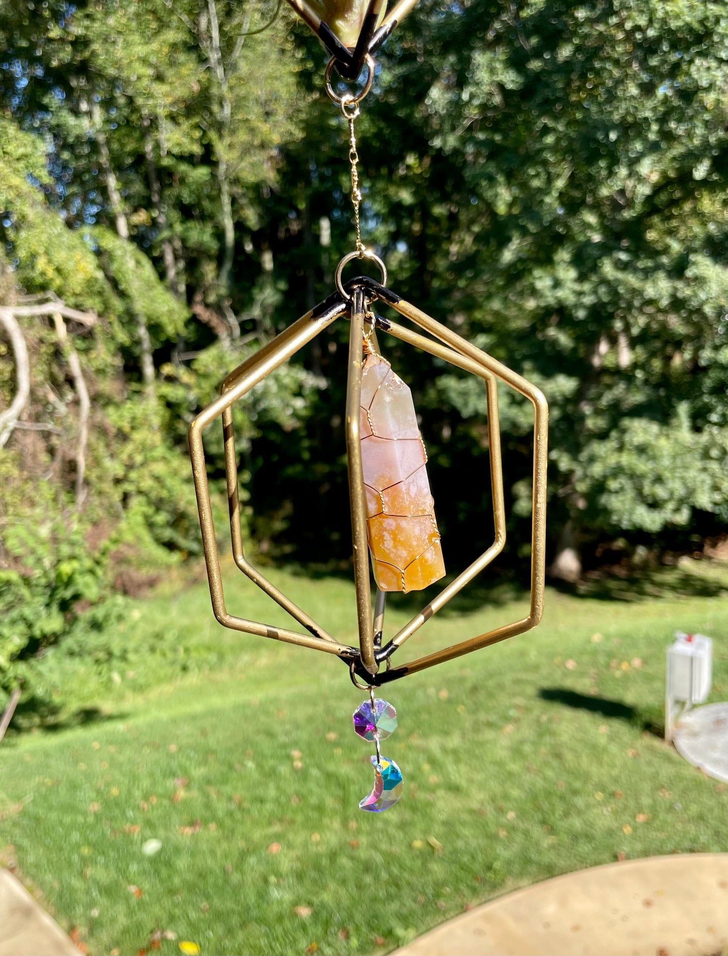 Two Tier Earth Goddess Light Catcher