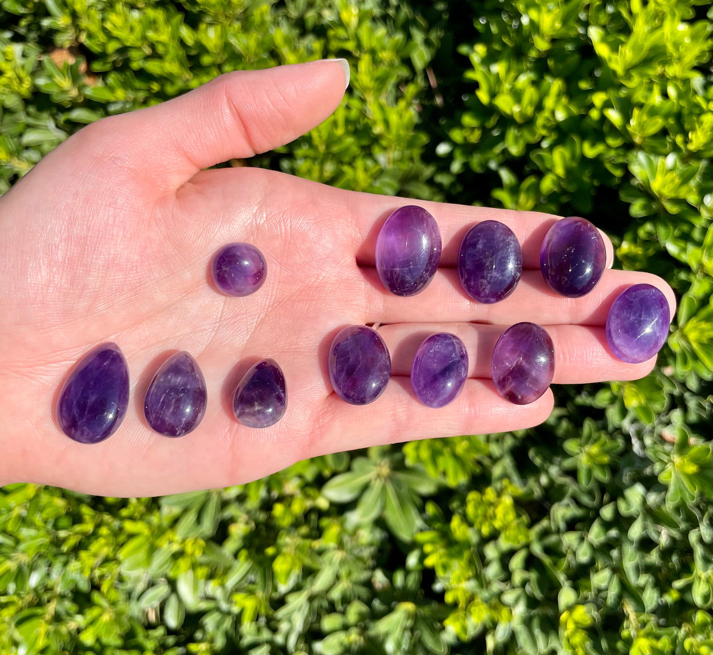 Amethyst Cabochons