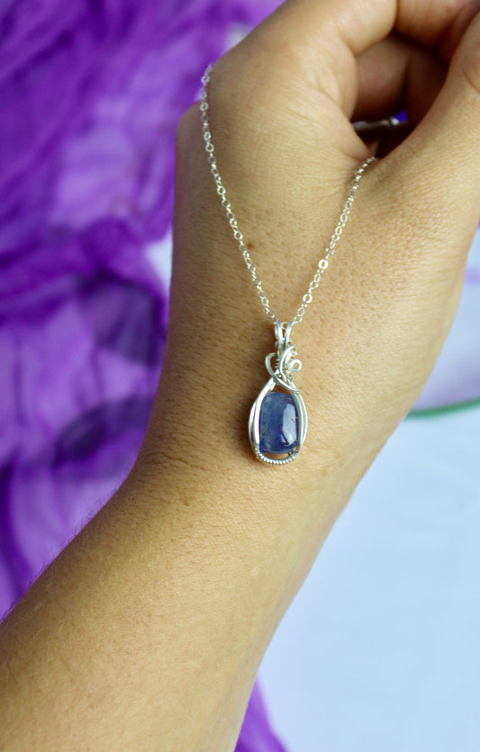 Tanzanite: Sterling Silver