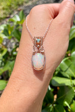 Load image into Gallery viewer, Double Opal Large: 14k Rose Gold filled
