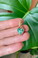 Load image into Gallery viewer, Monarch Opal Hearts: Sterling or Gold
