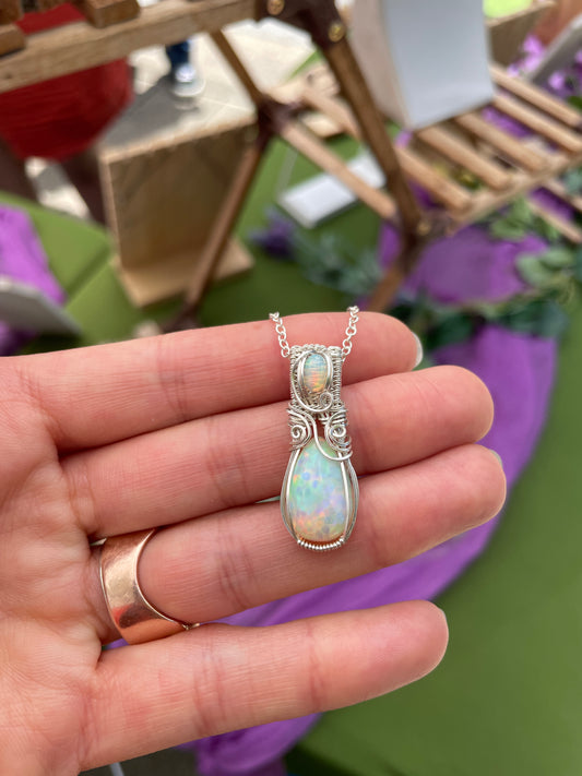 Honeycomb opal