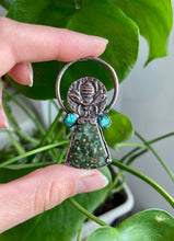 Load image into Gallery viewer, Tranquility Bee: Ocean Jasper &amp; Tirquoise
