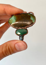 Load image into Gallery viewer, Tranquil: Turquoise, Chrysoprase, &amp; Labradorite
