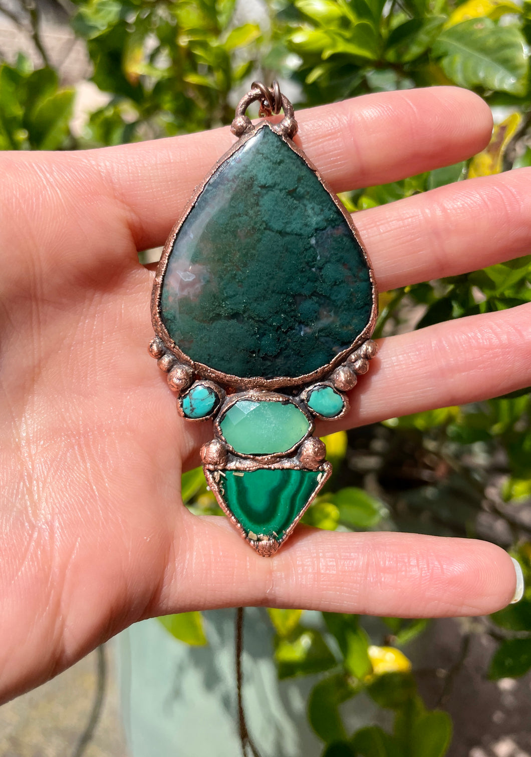 Wild Things: Moss Agate, Chrysoprase, & Turquoise