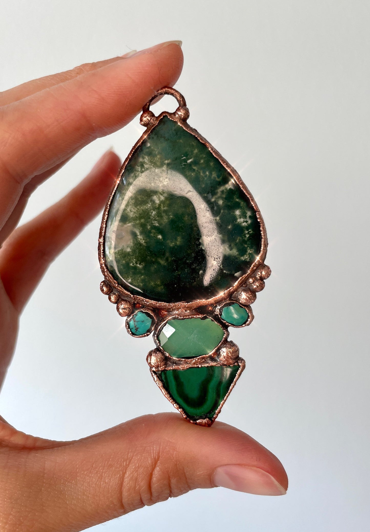 Wild Things: Moss Agate, Chrysoprase, & Turquoise