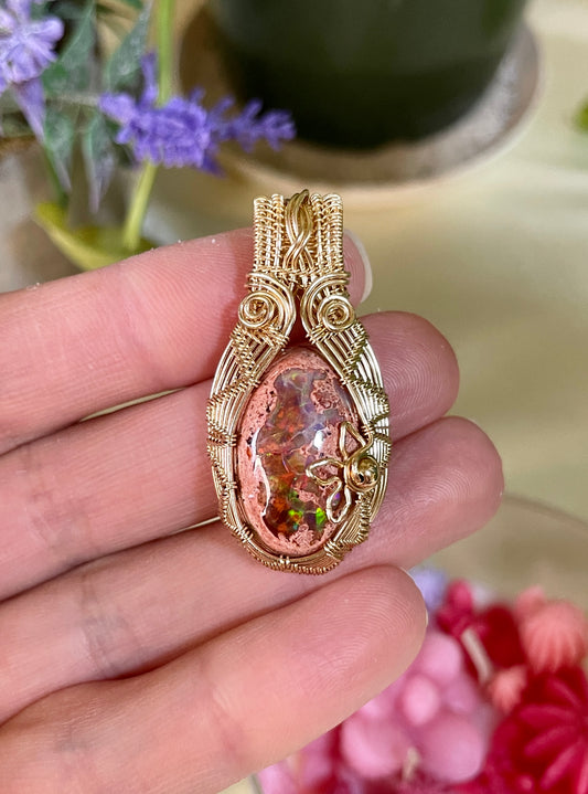 Spring Opal: 14k Gold filled